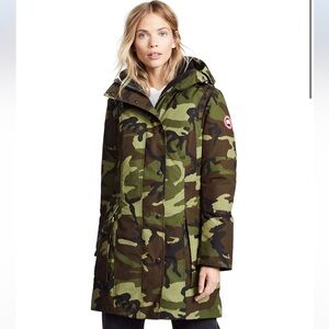 Canada Goose Kinley Parka Size XS Camouflage Excellent Condition Camo With Hood